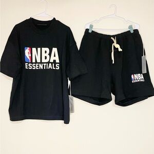 ESSENTIALS- Fear of God NBA SET of Tee & Shorts